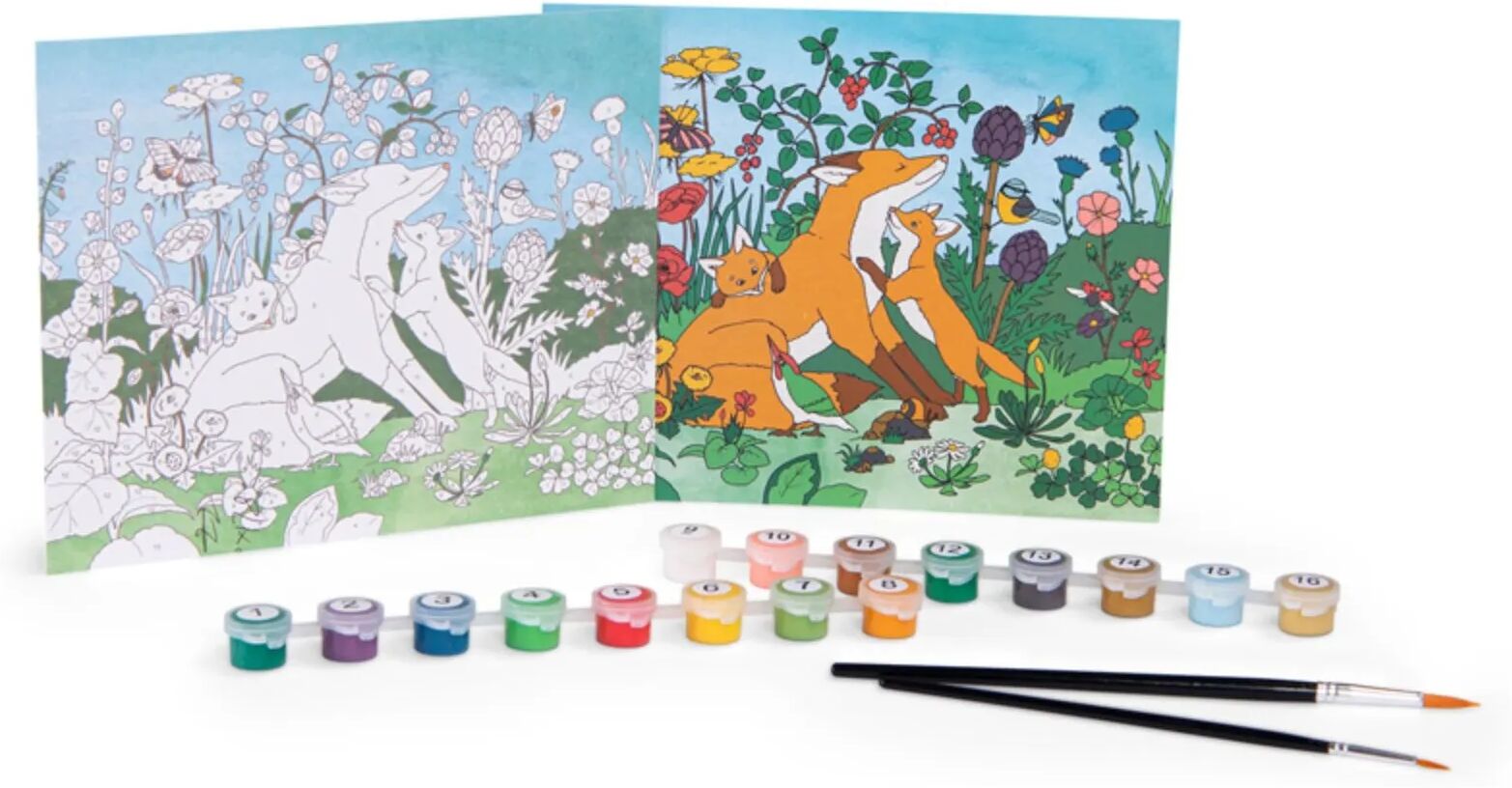 Moulin Roty Peintures au numéro Le jardinier Multicolore taille unique