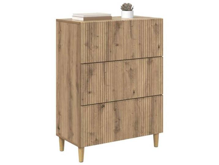 8020  Meuble rangement - Armoire à tiroirs - 66x34 5x90 cm - Bois d'ingénierie - Capacité 60 kg