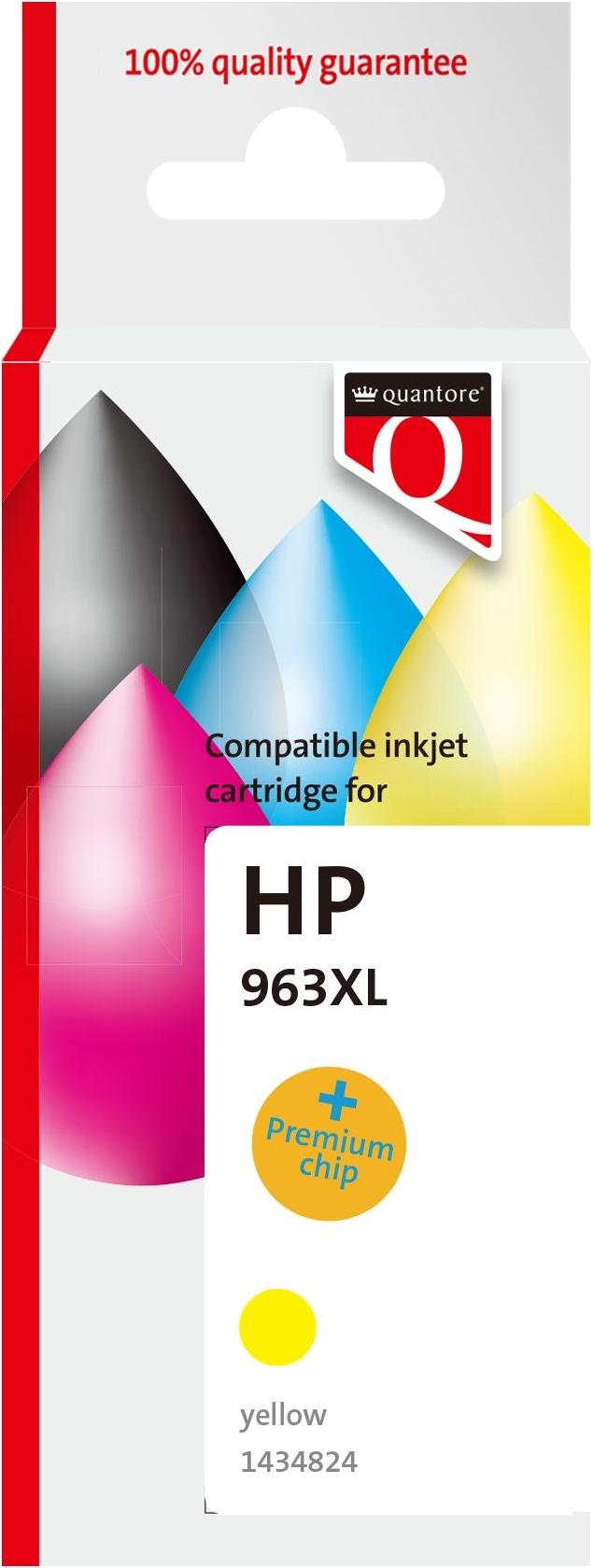 Quantore - Tintenpatrone HP 963xl 3ja29ae hc gelb | 12 Stück