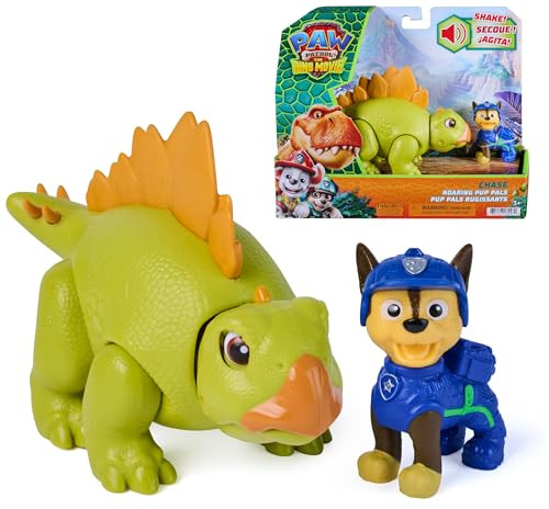 Paw Patrol Roaring Pup Pals Chase dinosaurus figuur met geluiden