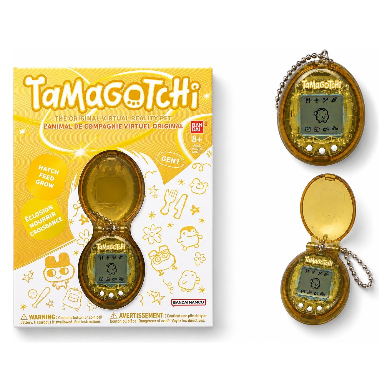 Bandai Tamagotchi Original With Case - Yellow (47021)