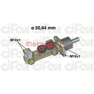 METZGER AUTOTEILE Hauptbremszylinder CIFAM 202044 für Fiat