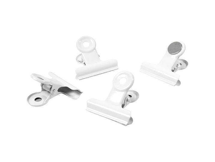 Magnet-Clip Graffa - Farbe: weiss - Material: Metall - 801