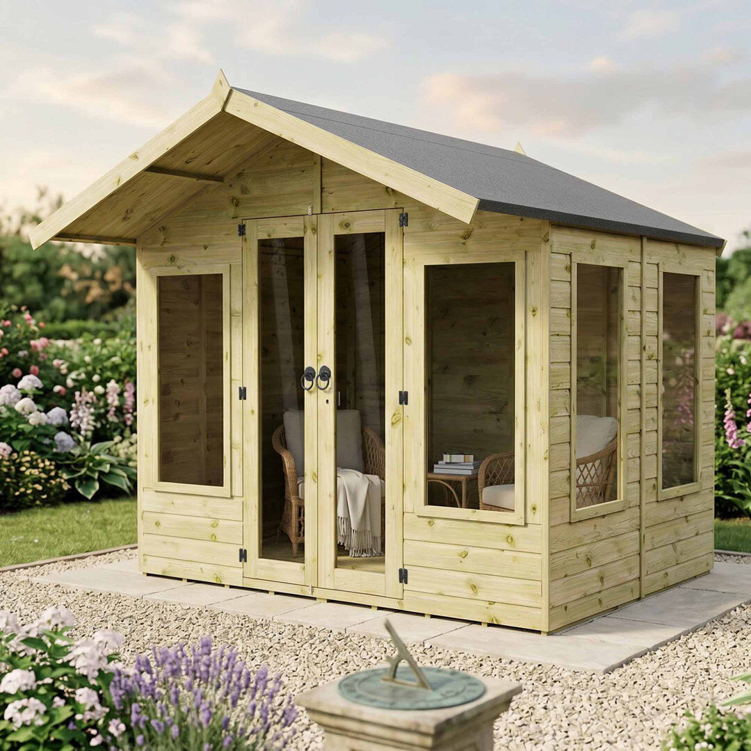 Mercia Garden Products Mercia 6 x 8ft Premium Sussex Summerhouse