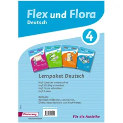 Flex u.Flora 4 Paket Verl., Schulbücher von Heike Baligand