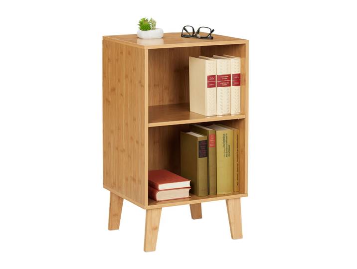 Offenes Bücherregal Hellbraun