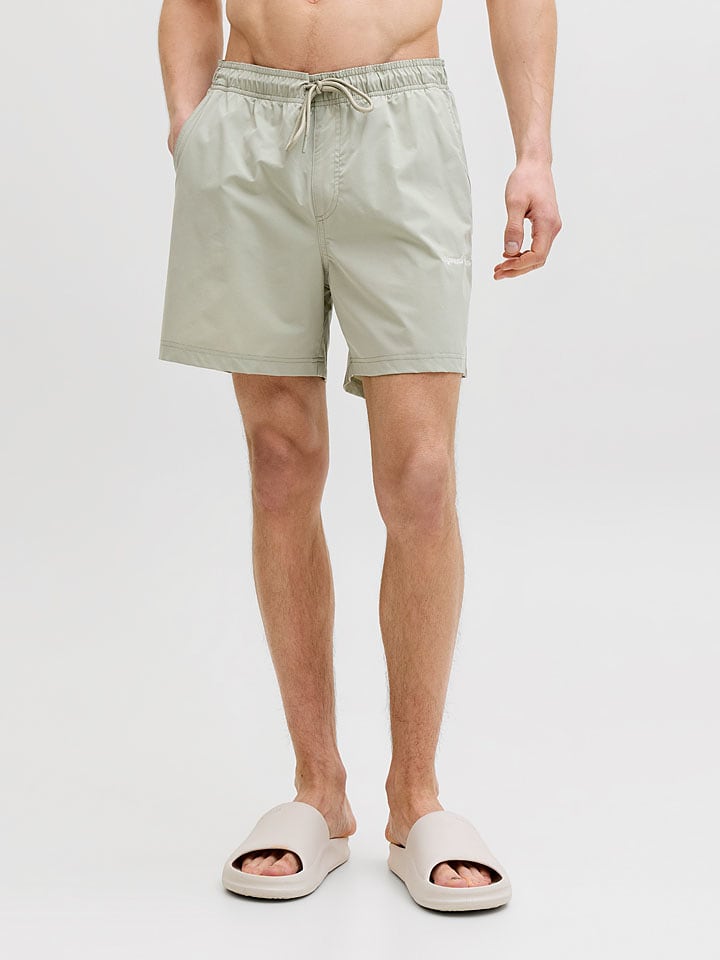 Jack & Jones Badeshorts "Maui" in Grün - M