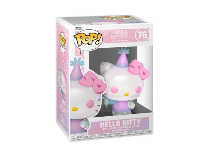 Funko POP! Sanrio: Hello Kitty 50e - Hello Kitty met ballonnen - Verzamelbaar Vinyl Figuur - Cadeau Idee - Officiële Merchandise -Anime Fans - Modelfiguur voor Verzamelaars