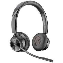 HP Poly Savi 7320 Stereo DECT On Ear Kopfhörer DECT Stereo Schwarz Lautstärkeregelung, Mikrofon-Stummschaltung Computer 8Y9B7AA#ABB