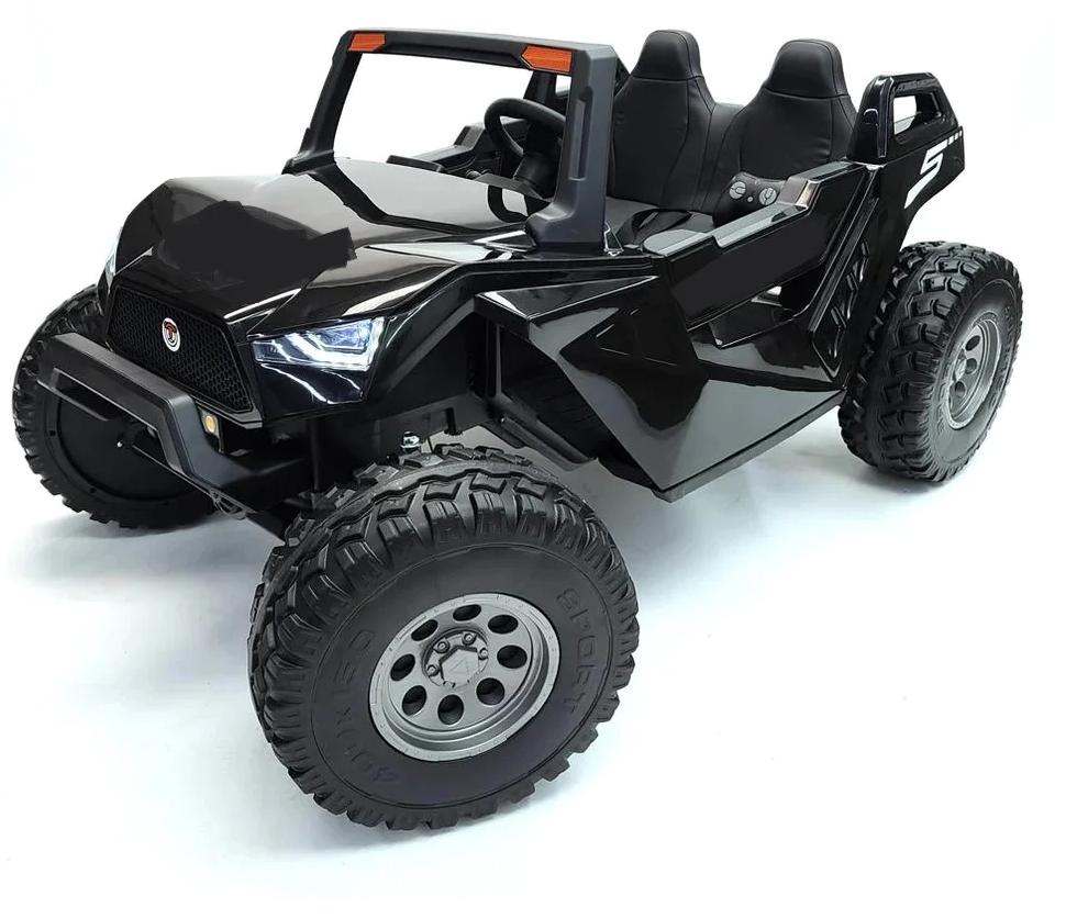 Buggy CLASH Kinder-Elektroauto 2-Sitzer High-speed 24V Schwarz