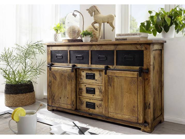 Sideboard 150x90cm 'Railroad' Mango & Eisen
