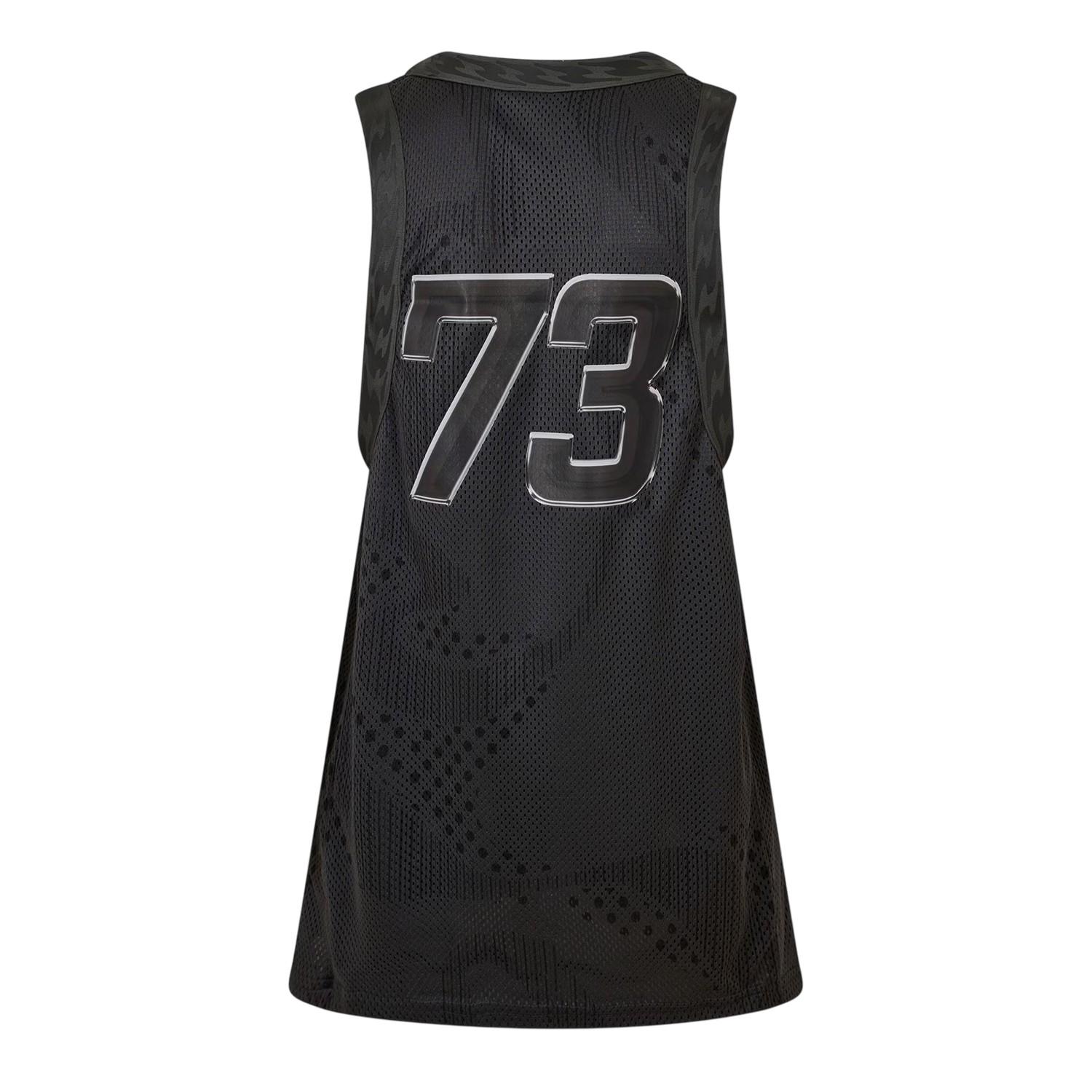 Puma - Basketball-Trikot für Damen, Performance, Netzmaterial (Schwarz)