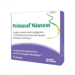 Inter Pharma Primacol Übelkeit 30 Kapseln