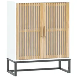 vidaXL Sideboard Weiß 60x30x75 cm Holzwerkstoff