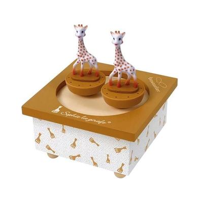 Trousselier Spieluhr tanzende Sophie die Giraffe, Caramel magnetisch