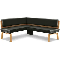 Eckbank Variano MATCH IV (BHT 181x88x156 cm) - Bezug: Lederlook - BHT 181x88x156 cm