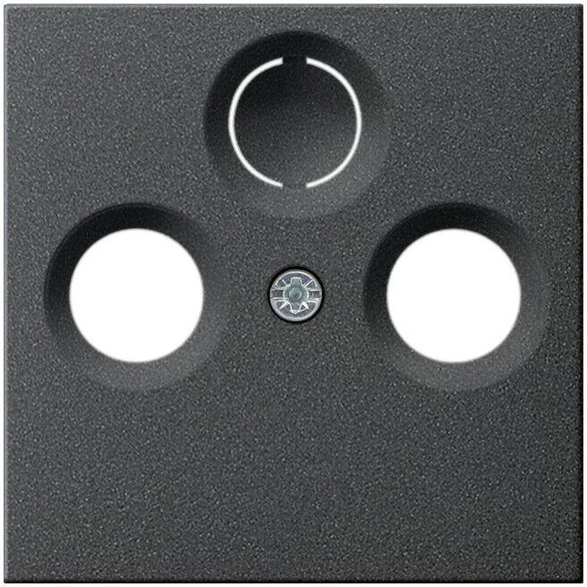 Gira Plaque centrale antenne anthracite System55 086928 (086928)