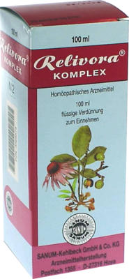 SANUM-KEHLBECK GmbH & Co. KG RELIVORA Komplex Tropfen 100 ml 03569574