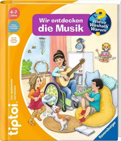 Ravensburger tiptoi Wieso? Weshalb? Warum? Wir entdecken die Musik
