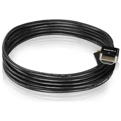 2x HDgear HDMI (Typ A) — HDMI (Typ A) (1.50 m), Videokabel, Schwarz