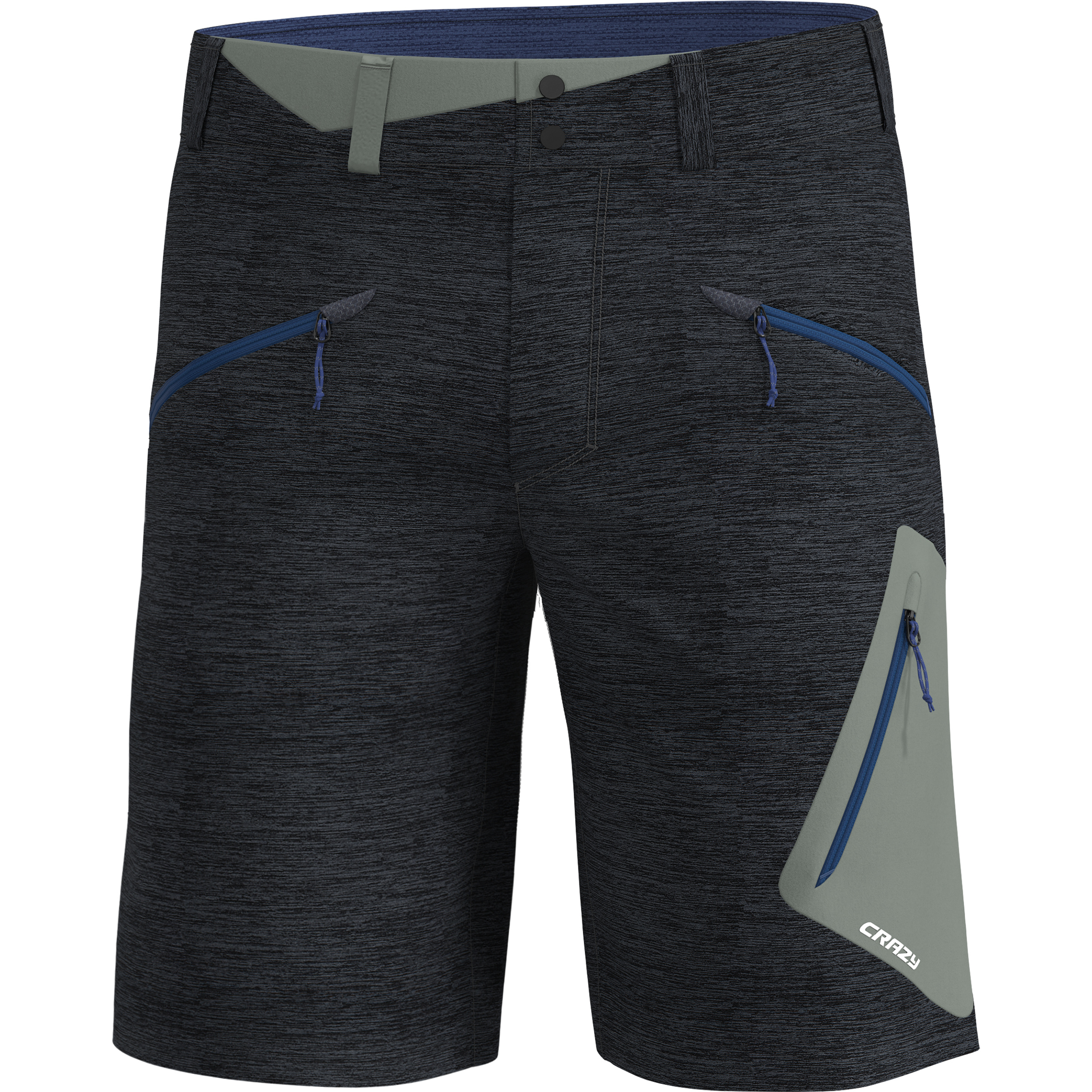 Crazy Resolution Herren Kurze Hosen schwarz Größe M Camping Windabweisend