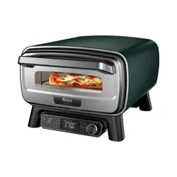 Ninja Artisan Outdoor-Elektro-Pizzaofen und Heißluftfritteuse in Grün | MO201EUDB | von SharkNinja