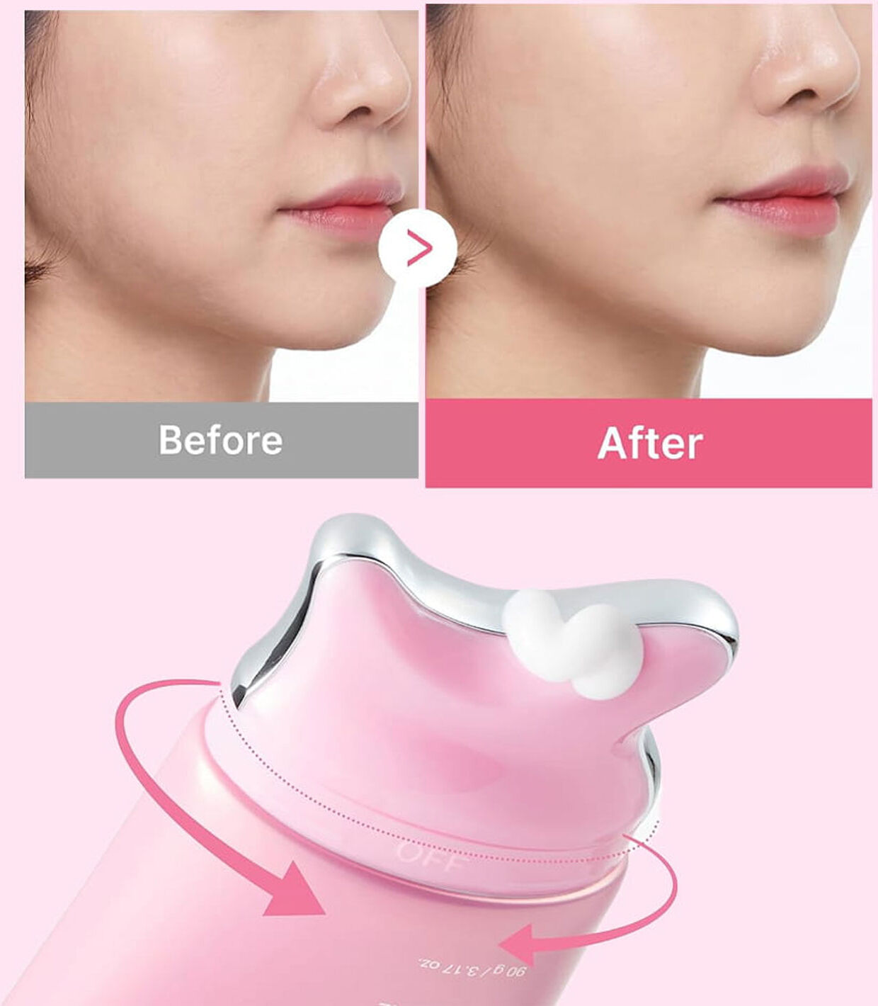 MEDICUBE PDRN Collagen Gua Sha Neck Wrinkle Cream 90g