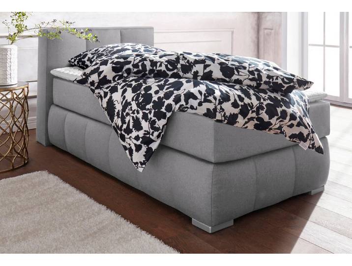 Home affaire Boxspringbett Chelles, inkl. Kaltschaumtopper, in 5 Breiten und 3 Matratzenarten