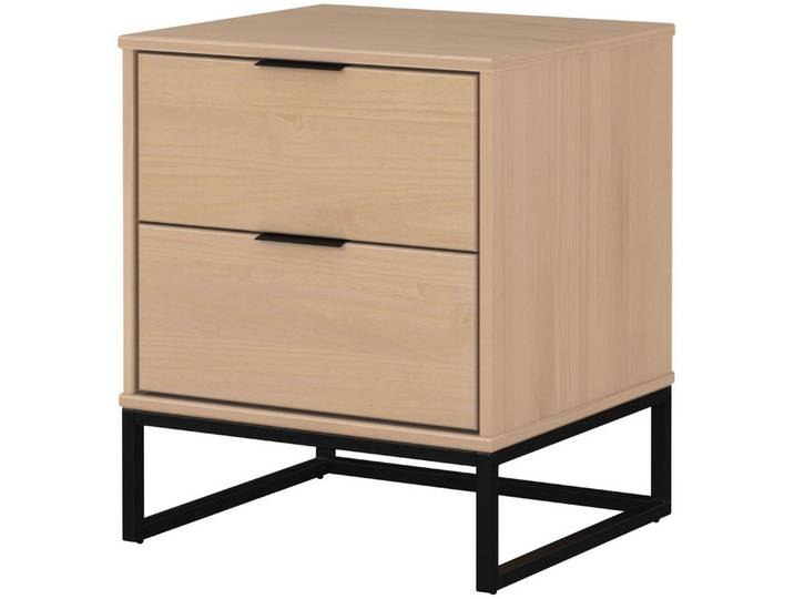 FURNARO Nachtkommode, Nachttisch, Schrank, 50 x 45 x 59 cm