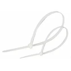 Lanview, Cable tie white 7.5 x 350 mm (350 mm, 100 Stk.)