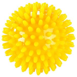 Trendy-Sport Igelball Massageball, 70 g, Ø 8 cm, gelb