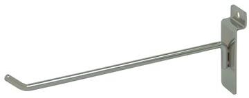"Econoco Deluxe Hook for Slat Wall, 8"" Chrome (Pack of 96)"