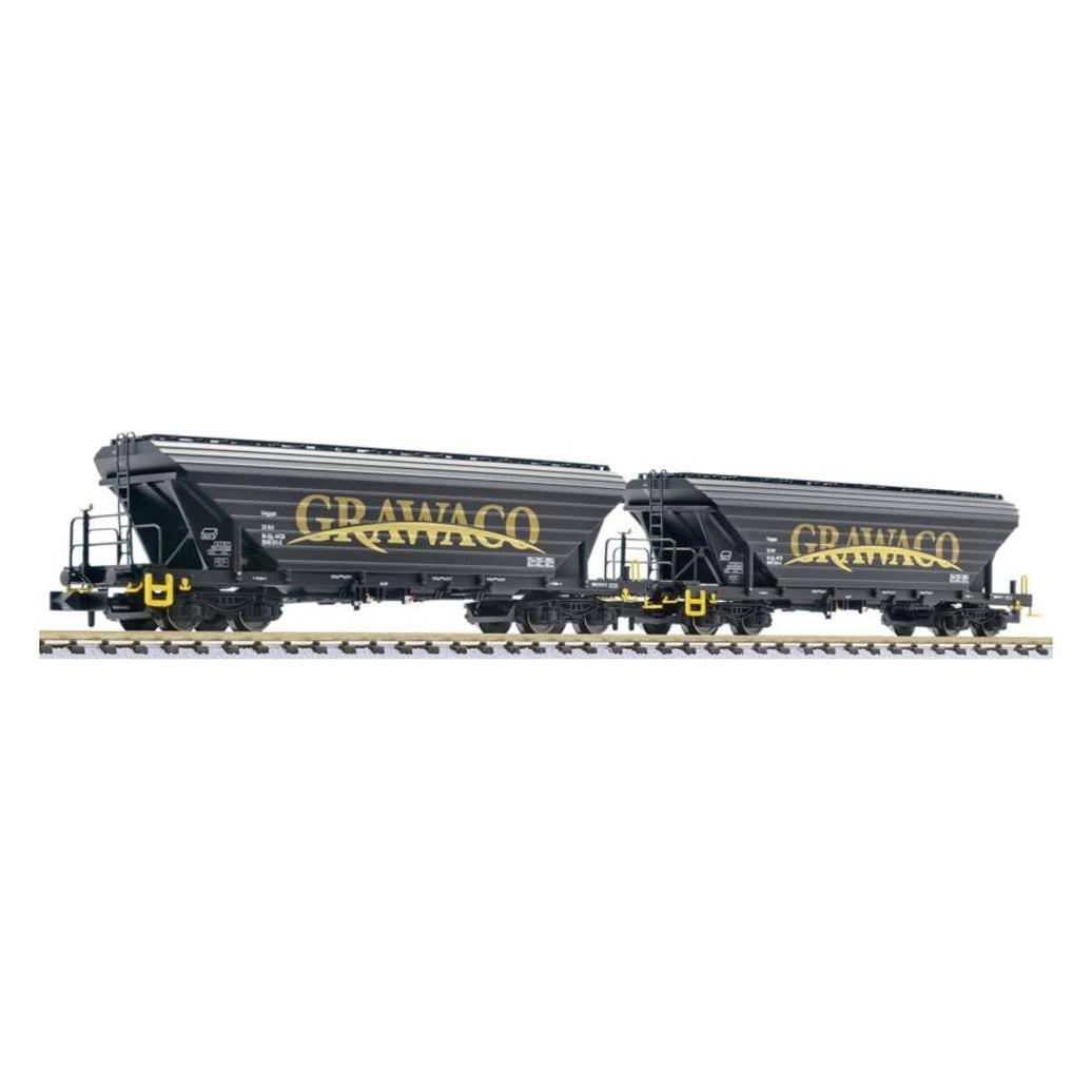 Liliput 2-tlg. Set Getreidetransportwg. Uagpps GRAWACO Niederlande Ep.VI (Spur N) (L260224)