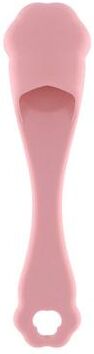 Happy Pet Pantry Gentle Grip Silicone Dog Finger Toothbrush For Easy Pet Dental Care pink