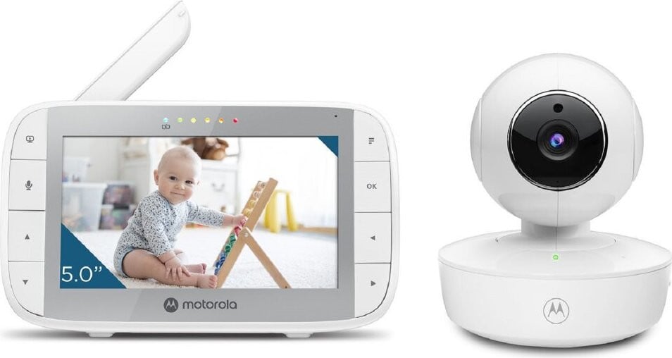 Motorola Nursery Babyfoon met Camera VM 55 - Baby Monitor met Kleuren Display, Tweeweg Communicatie en Infrarood Nachtvisie - 300M Bereik