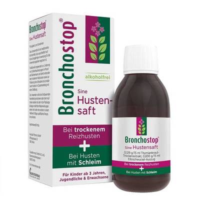 MCM KLOSTERFRAU Vertr. GmbH BRONCHOSTOP Sine Hustensaft 200 ml 16620236