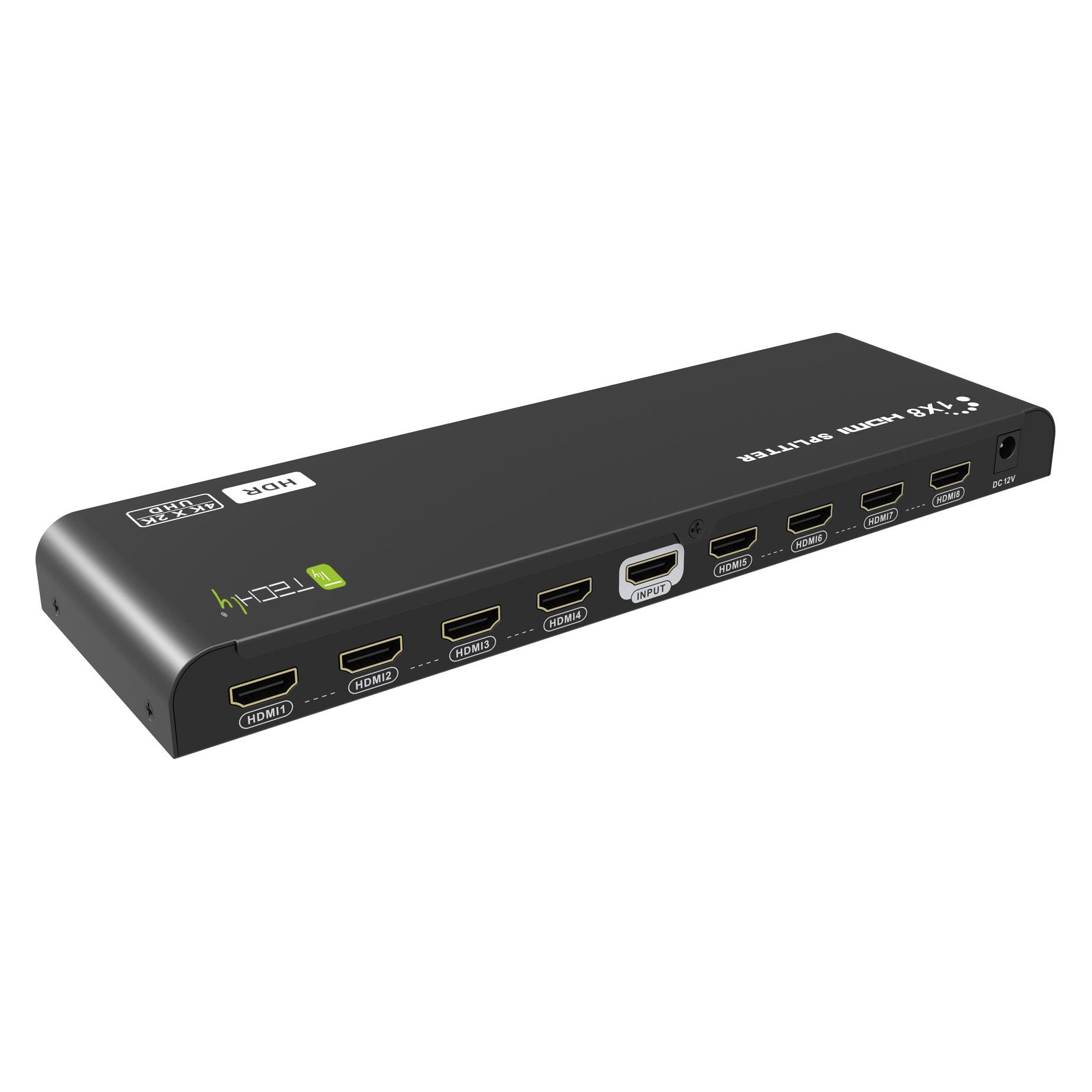 EFB Elektronik Techly HDMI2.0 Splitter 4K 8 ways HDR (IDATA-HDMI2-4K8HDR)