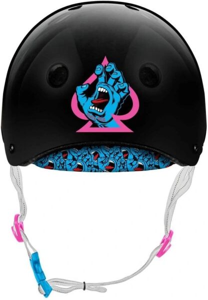 Skate Helm Pro-Tec X Santa Cruz Low Pro (S-M - Black Gloss)