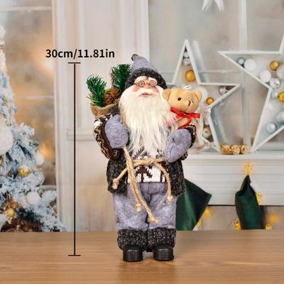 ModernMart Santa Claus Christmas Decorations, Layout Window Decoration, Holiday Decoration Ornaments a026
