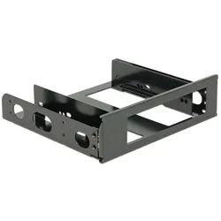 DeLOCK Laufwerksschachtadapter - 5,25" bis 3,5" - Schwarz