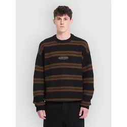 Volcom Striperstand Strickpullover black Gr. M