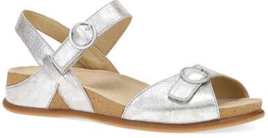 Women's Candace Champagne Metallic Sandal by Dansko in Champagne (Size 37 M)