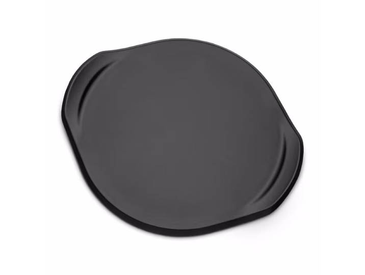 Weber Grillstein 26cm Pizzastein – Weber Grillplatte/Grillrost – schwarz