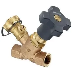 Oventrop, Zubehör Sanitärinstallation, OV Schrägsitzventil RG m PTFE-Dichtung und Entleerung DN 20