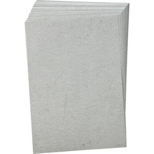 Folia Briefpapier 950480, hellgrau, A4, Elefantenhaut, 110 g/m², 50 Blatt