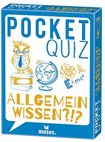 Elke Vogel - Pocket Quiz Allgemeinwissen 150 Fragen und Antworten für Besserwisser (Pocket Quiz / Ab 12 Jahre /Erwachsene) - Preis vom 11.10.2026 03:10:56 h