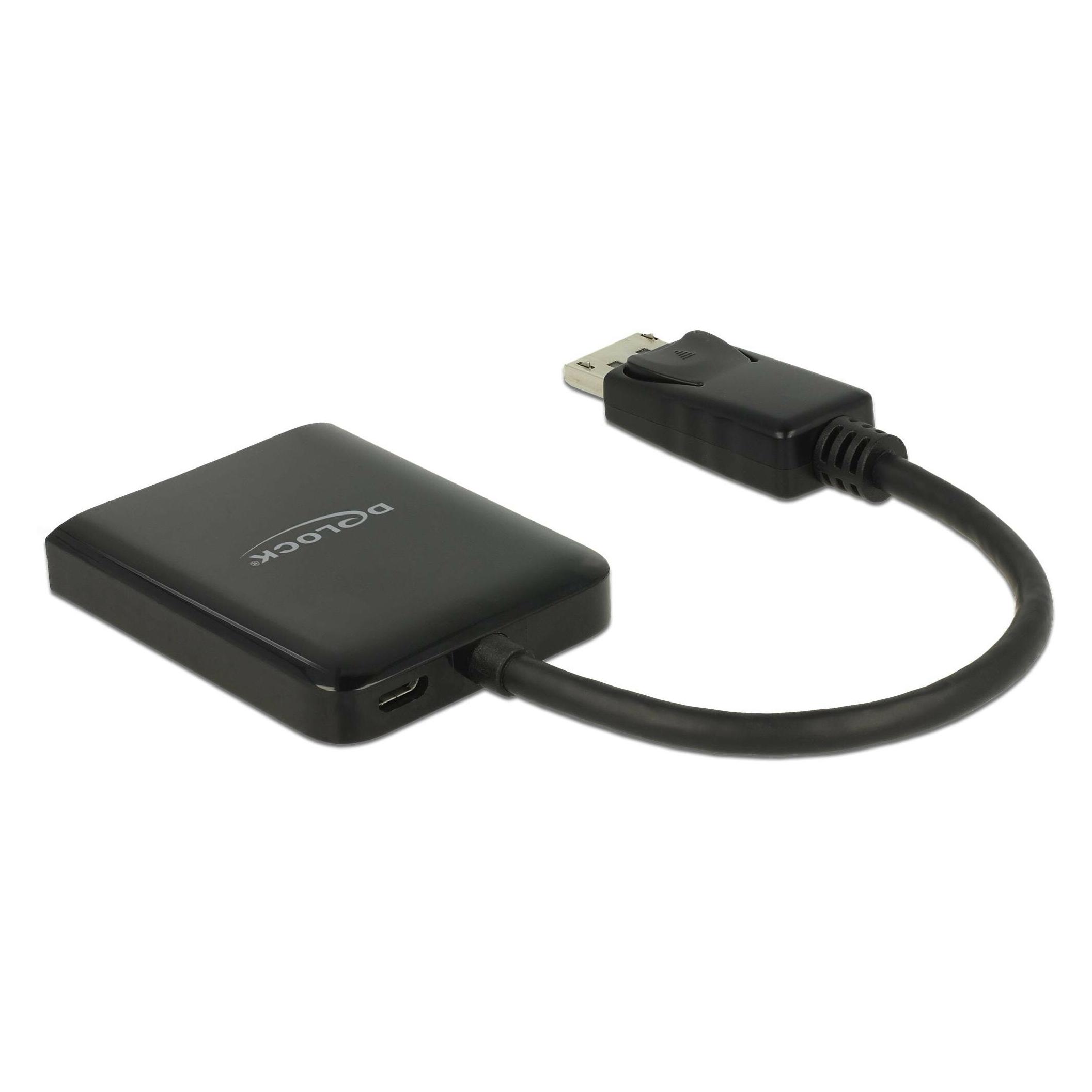Delock Signalsplitter DisplayPort (DisplayPort, DisplayPort) (87768)
