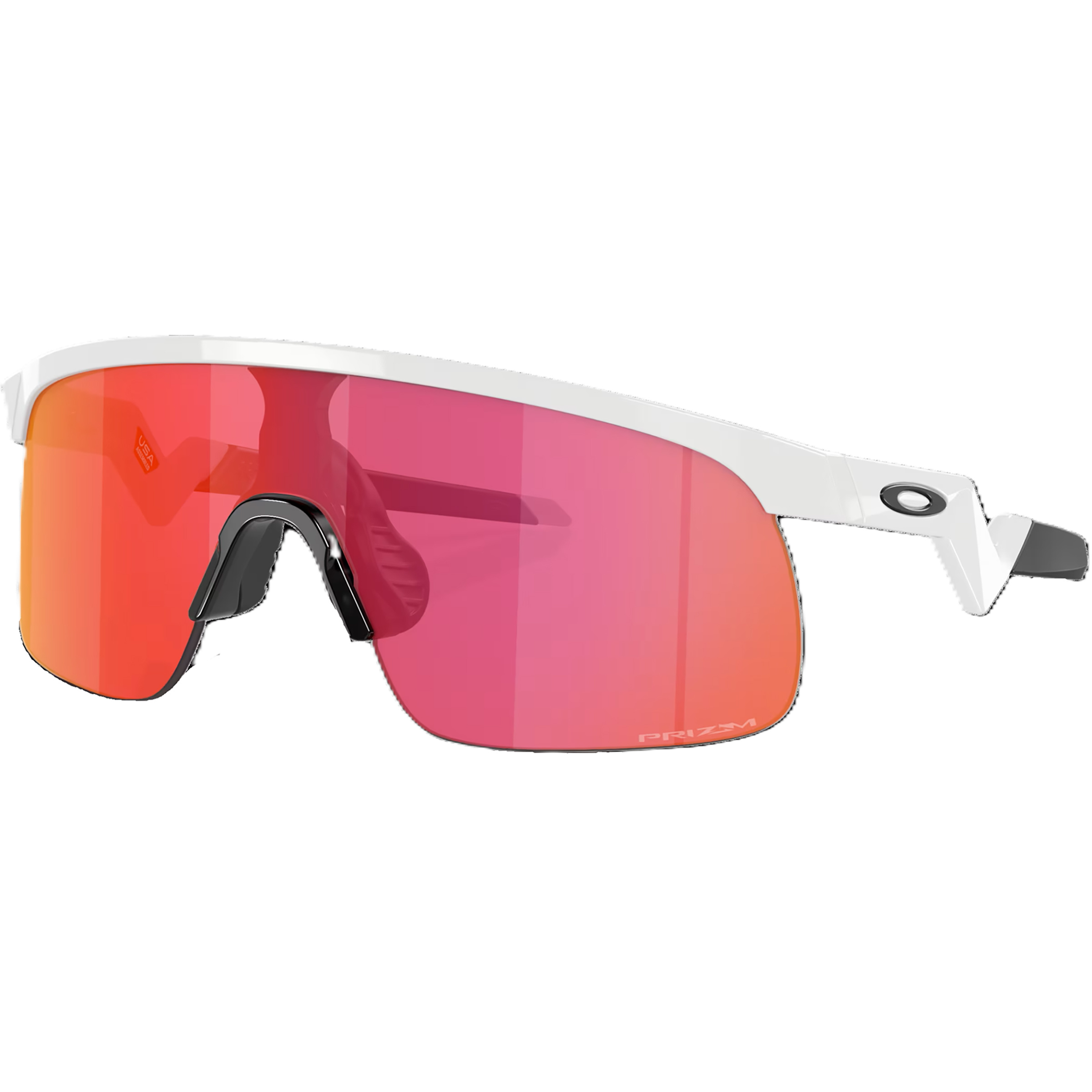 Oakley Resistor Sportbrille Kinder Sportbrillen & Sportsonnenbrillen weiss Gravel | Laufen | Rennrad | Trailrunning