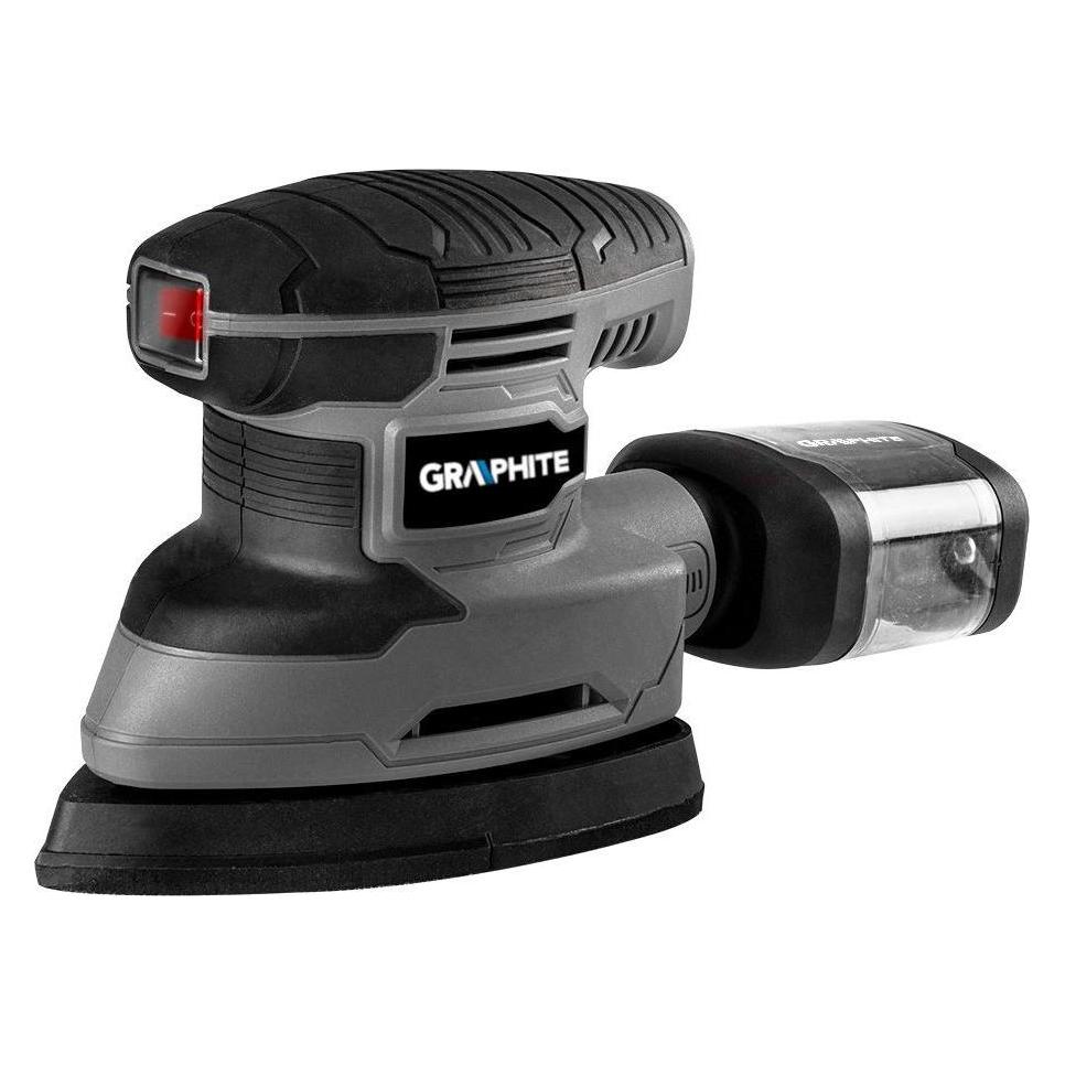 Graphite Schleifmaschine Silingschleifmaschine (Delta 180W Schleifmaschine, Füsse 140 x 140 x 80 mm) (Deltaschleifer) (TOP-59G336)