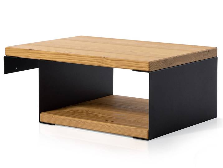 CURBY Nachtkommode Natur für Balkenbett, THERMO-Fichte